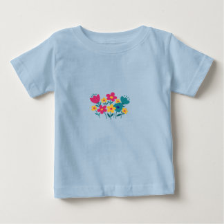 T-shirt Pour Bébé mimimalist flower