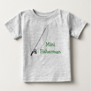 T-shirt Pour Bébé Mini combinaison de pêcheur