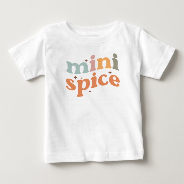 T-shirt Pour Bébé Mini épice | Famille Chutte (Devant)