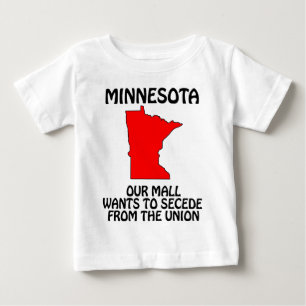 T-shirt Pour Bébé Minnesota - Notre centre commercial veut faire séc