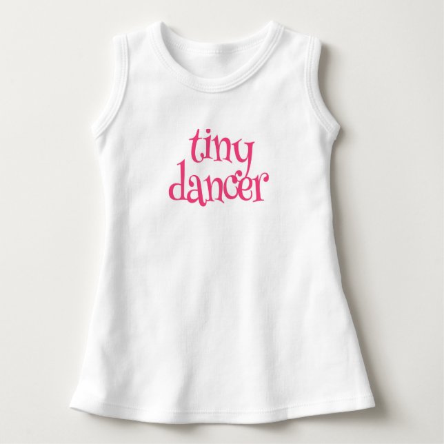 T-shirt Pour Bébé Minuscule danseur (Devant)