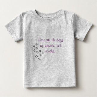 T-shirt Pour Bébé Miracle et Wonder s chemise Toddler