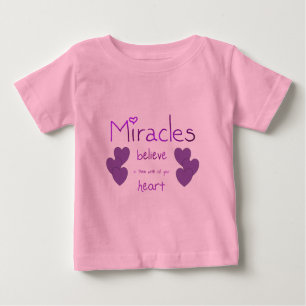 T-shirt Pour Bébé Miracles