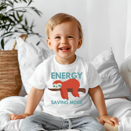 T-shirt Pour Bébé Mode d'économie d'énergie