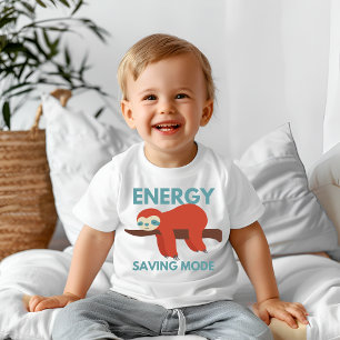 T-shirt Pour Bébé Mode d'économie d'énergie