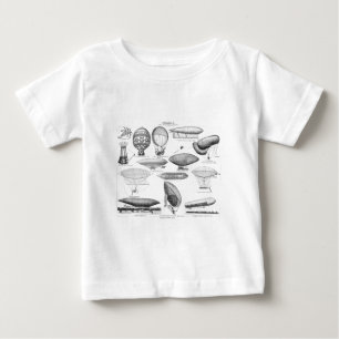 T-shirt Pour Bébé Modèle chaud vintage de ballons de ballon à air