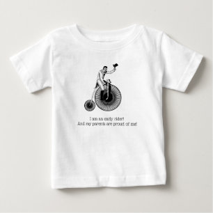 T-shirt Pour Bébé Modèle T Penny Farthing Classic - Fier Parents