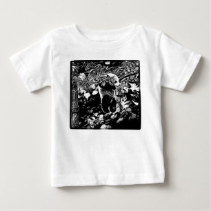 T-shirt Pour Bébé Modèles d'ours : Panda Bear Cubs 01