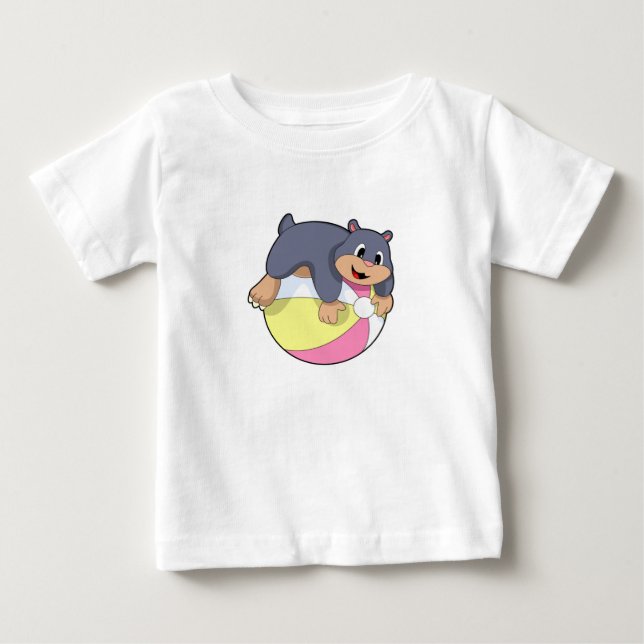 T-shirt Pour Bébé Mole avec Water polo.PNG (Devant)