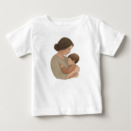 T-shirt Pour Bébé Moms câlin