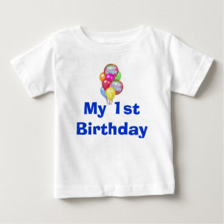 T-shirt Pour Bébé Mon 1er anniversaire