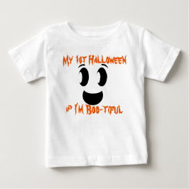 T-shirt Pour Bébé Mon 1er fantôme d'Halloween