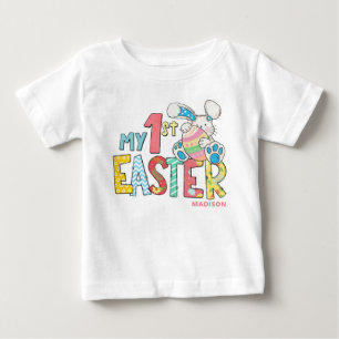 T-shirt Pour Bébé Mon 1er lapin lapin lapin mignon de Pâques Personn
