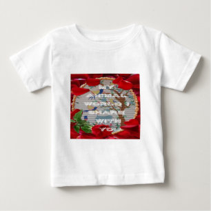 T-shirt Pour Bébé Mon monde animal valentine.png