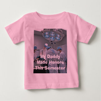 T-shirt Pour Bébé Mon papa a fait des distinctions
