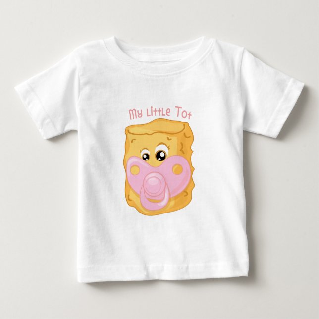 T-shirt Pour Bébé Mon petit doigt (Devant)