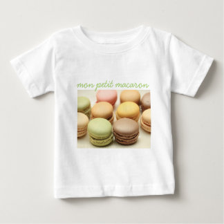 T-shirt Pour Bébé Mon petit macaron
