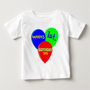 T-shirt Pour Bébé Mon premier anniversaire 1er anniversaire drôle