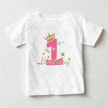 Mon premier anniversaire, Birthday Girl Shirt,