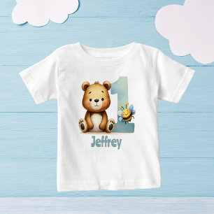 T-shirt Pour Bébé Mon premier anniversaire Buddy Tee