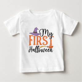 T-shirt Pour Bébé Mon premier Halloween
