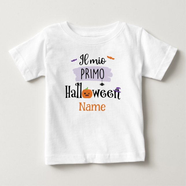 T-shirt Pour Bébé Mon premier Halloween - Il Mio Primo Halloween (Devant)
