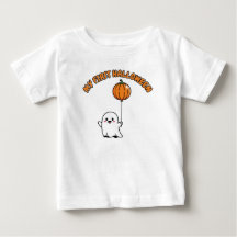 Mon premier maillot pour bébé d'Halloween - mignon