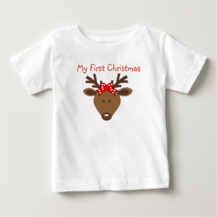 T-shirt Pour Bébé Mon premier Noël