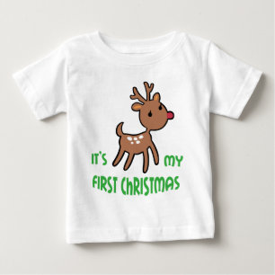T-shirt Pour Bébé Mon premier Noël