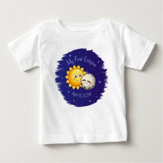 T-shirt Pour Bébé Mon premier T-shirt bébé Eclipse