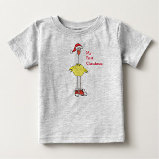 T-shirt Pour Bébé Mon premier vêtement de bébé de Noël