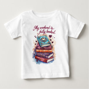 T-shirt Pour Bébé Mon week-end est complet
