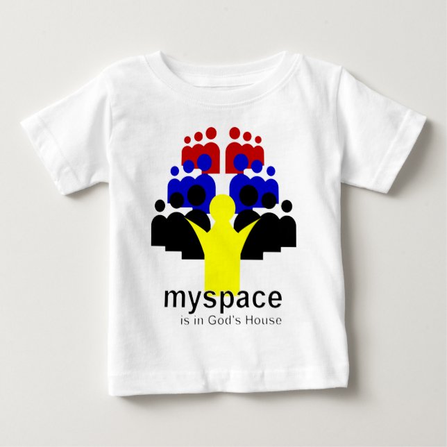 T-shirt Pour Bébé MonEspace Dieu (Devant)