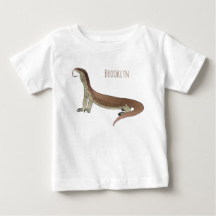 T-shirt Pour Bébé Monitor lizard