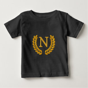 T-shirt Pour Bébé Monogramme