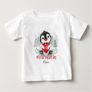 T-shirt Pour Bébé Monsieur Valentine bébé garçon personnalisé