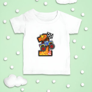 T-shirt Pour Bébé Monster Truck Party numéro 1