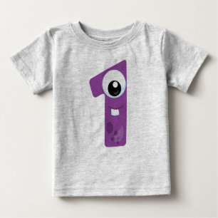 T-shirt Pour Bébé Monstre 1