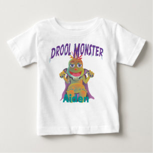 T-shirt Pour Bébé Monstre de bave