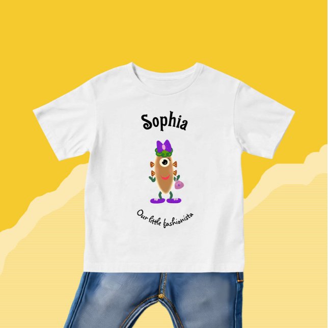 T-shirt Pour Bébé Monstre de pomme de terre (Créateur téléchargé)