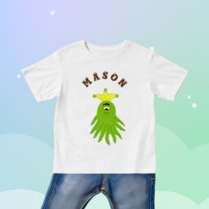 T-shirt Pour Bébé Monstre marin