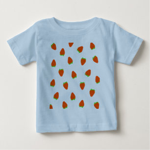 T-shirt Pour Bébé motif à fraise