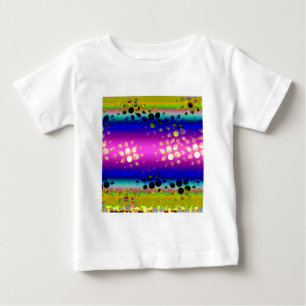 T-shirt Pour Bébé Motif Abstrait coloré