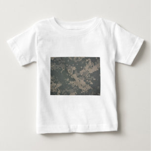 T-shirt Pour Bébé Motif Acu Camouflage Troupe Art Numérique Paix