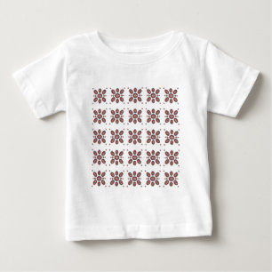 T-shirt Pour Bébé Motif de fleurs Mandala