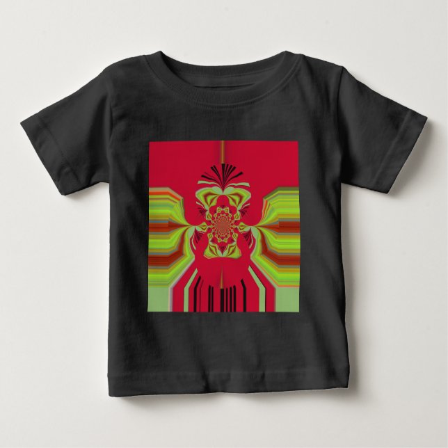 T-shirt Pour Bébé Motif de Red Hakuna Matata (Devant)