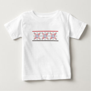 T-shirt Pour Bébé Motifs roumains traditionnels Roumanie 1 d'art