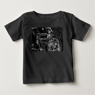 T-shirt Pour Bébé Moto 1 iccnm
