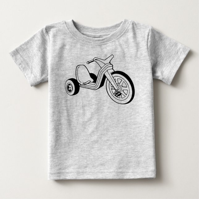 T-shirt Pour Bébé Moto - bébé (Devant)