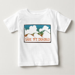 T-shirt pour bébé Mount Diablo